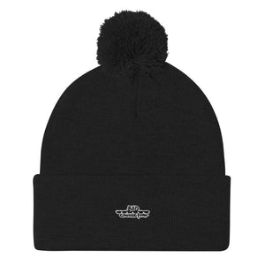 Bad Connection Pom-Pom Beanie